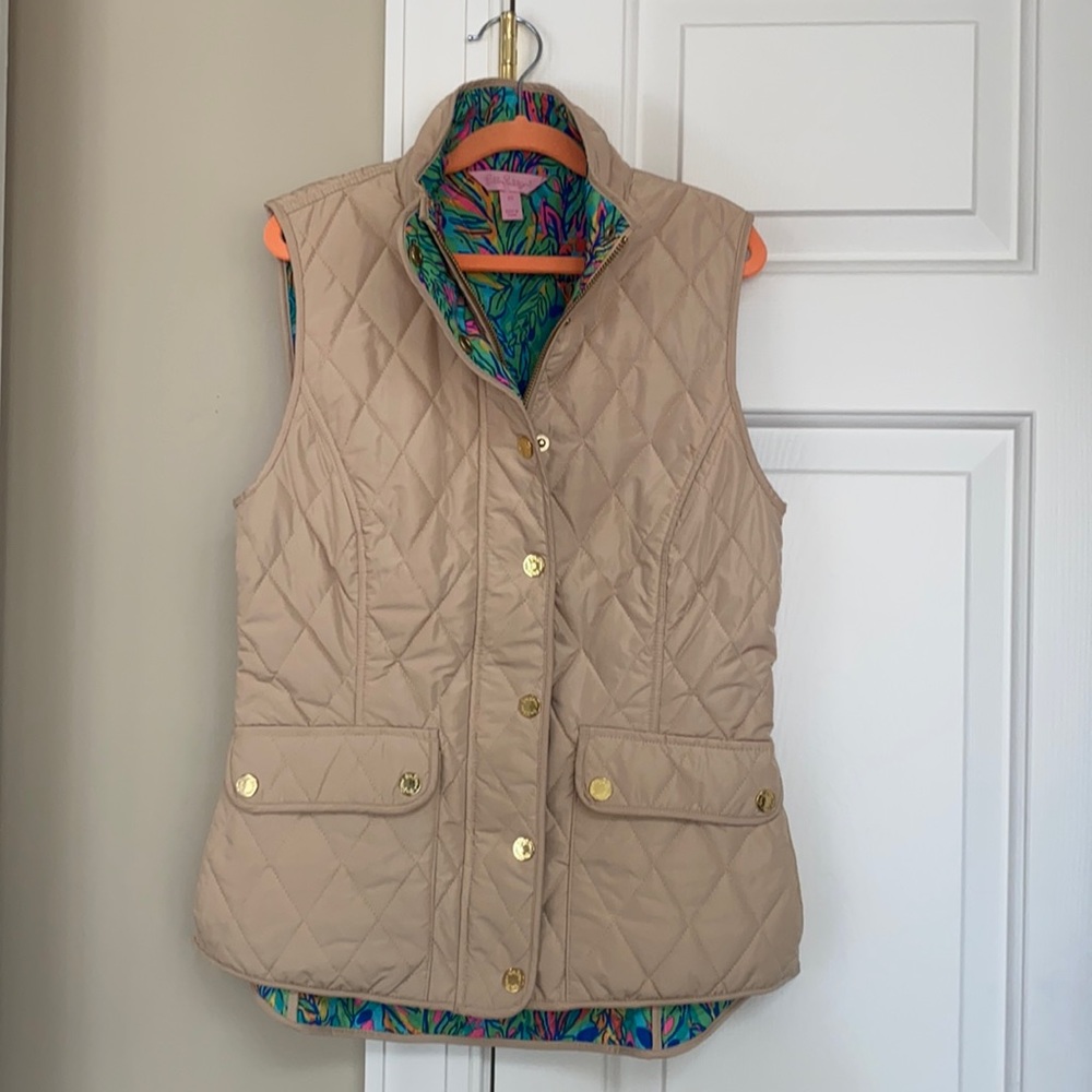 Lilly Pulitzer Quilted Vest